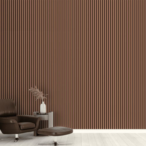 Панель стеновая акустическая МДФ Stella Trend De Luxe Terracotta