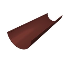 Желоб Классика 120 ПВХ Grand Line 3м Шоколадный (RAL 8017)