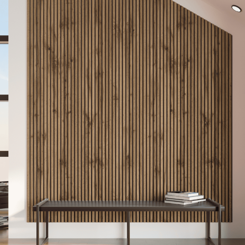 Панель стеновая акустическая МДФ Stella Comfort Light Пекан