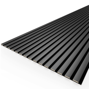 Панель стеновая акустическая МДФ Stella Comfort De Luxe Black Lead