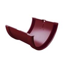 Соединитель желобов ПВХ Grand Line Бордо (RAL 3005)