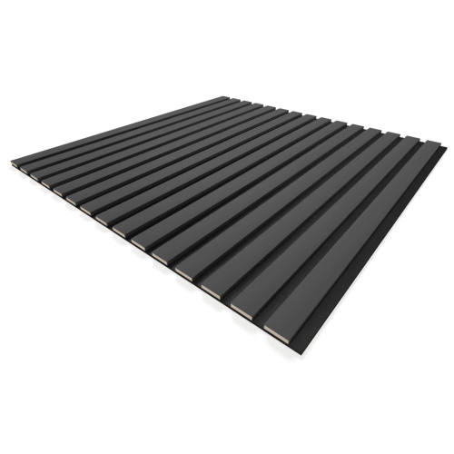 Панель стеновая акустическая МДФ Stella Comfort De Luxe Black Lead