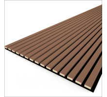 Панель стеновая акустическая МДФ Stella Trend De Luxe Terracotta